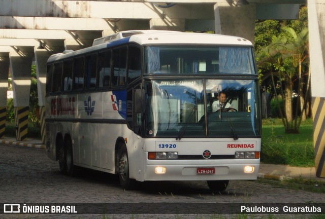 Reunidas Transportes Coletivos 13920 na cidade de Joinville, Santa Catarina, Brasil, por Paulobuss  Guaratuba. Número da foto: #12783154.