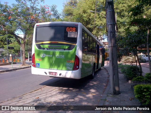 Tijuquinha - Auto Viação Tijuca C50198 na cidade de Rio de Janeiro, Rio de Janeiro, Brasil, por Jerson de Mello Peixoto Pereira. Número da foto: #12806583.
