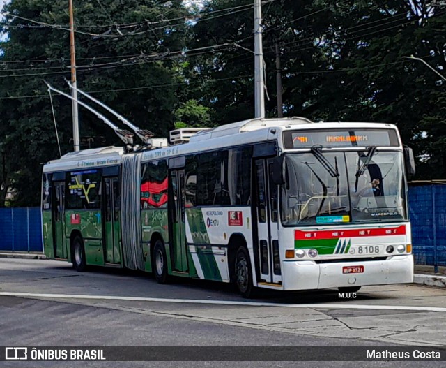 Next Mobilidade - ABC Sistema de Transporte 8108 na cidade de São Paulo, São Paulo, Brasil, por Matheus Costa. Número da foto: #12804598.