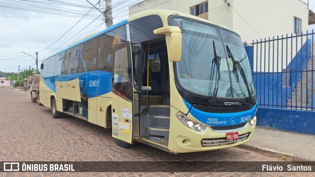 Viação Novo Horizonte 524811 na cidade de Barra da Estiva, Bahia, Brasil, por Flávio  Santos. Número da foto: #12805926.