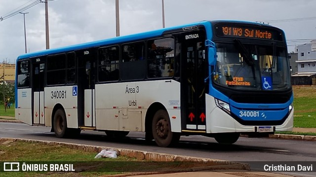Urbi Mobilidade Urbana 340081 na cidade de Samambaia, Distrito Federal, Brasil, por Cristhian Davi. Número da foto: #12804781.