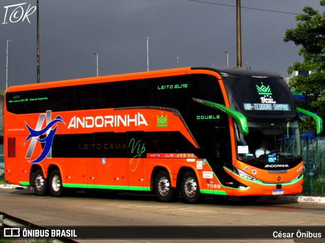 Empresa de Transportes Andorinha 7069 na cidade de São Paulo, São Paulo, Brasil, por César Ônibus. Número da foto: #12806859.
