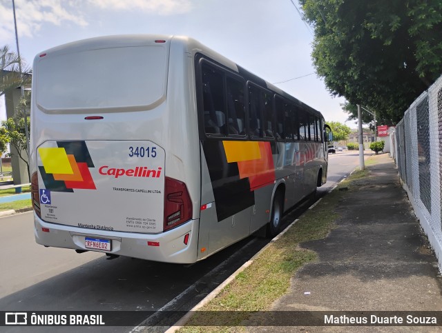 Transportes Capellini 34015 na cidade de Hortolândia, São Paulo, Brasil, por Matheus Duarte Souza. Número da foto: #12804664.