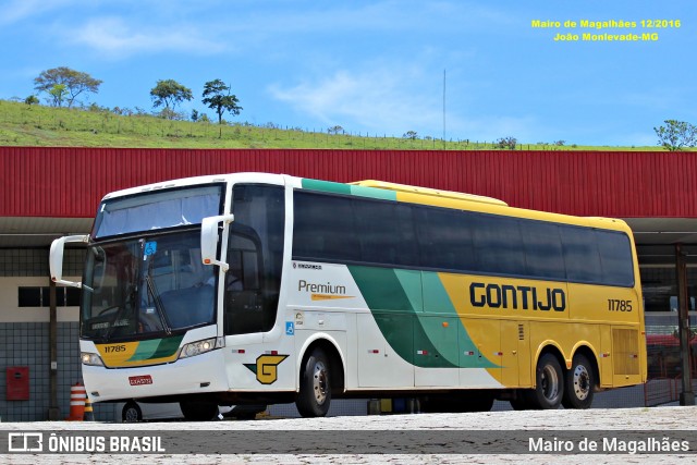 Empresa Gontijo de Transportes 11785 na cidade de João Monlevade, Minas Gerais, Brasil, por Mairo de Magalhães. Número da foto: #12806911.