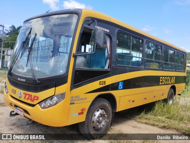 TAP Turismo e Fretamento 028 na cidade de Barra do Piraí, Rio de Janeiro, Brasil, por Danilo  Ribeiro. Número da foto: #12806184.