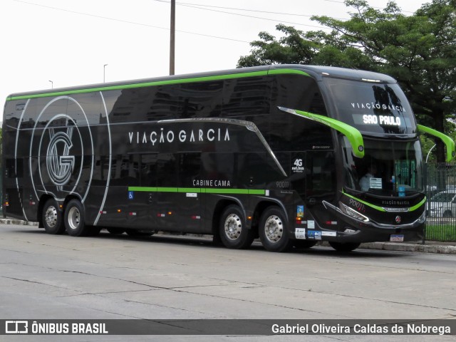 Viação Garcia 90011 na cidade de São Paulo, São Paulo, Brasil, por Gabriel Oliveira Caldas da Nobrega. Número da foto: #12805517.