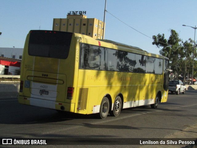Viação Itapemirim 44203 na cidade de Caruaru, Pernambuco, Brasil, por Lenilson da Silva Pessoa. Número da foto: #12806455.