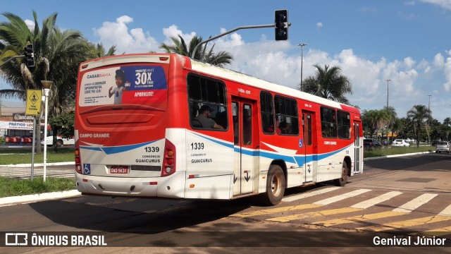 Viação Cidade Morena 1339 na cidade de Campo Grande, Mato Grosso do Sul, Brasil, por Genival Júnior. Número da foto: #12804585.