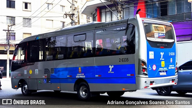 Transcooper > Norte Buss 2 6335 na cidade de São Paulo, São Paulo, Brasil, por Adriano Gonçalves Soares Dos Santos. Número da foto: #12804915.