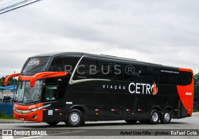 Viação Cetro 20332 na cidade de São Paulo, São Paulo, Brasil, por Rafael Cota. Número da foto: #12806597.