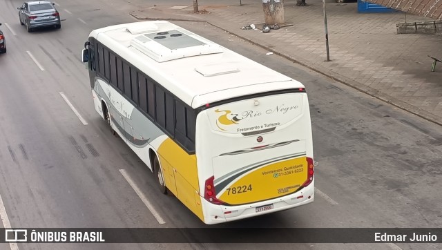 Rio Negro Fretamento e Turismo 78224 na cidade de Contagem, Minas Gerais, Brasil, por Edmar Junio. Número da foto: #12807214.