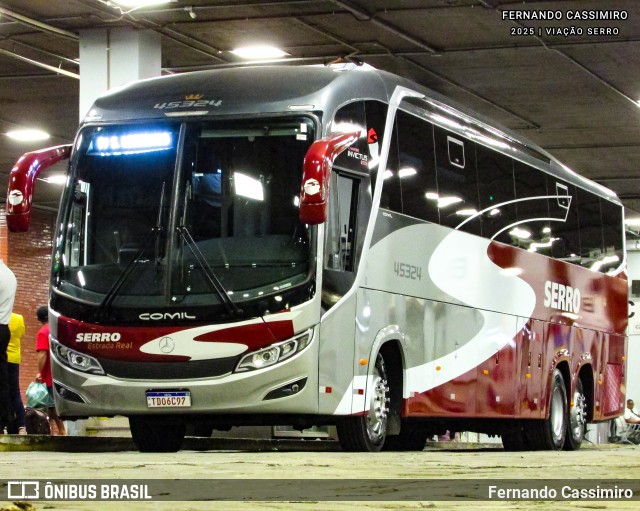 Viação Serro 45324 na cidade de Belo Horizonte, Minas Gerais, Brasil, por Fernando Cassimiro. Número da foto: #12806909.