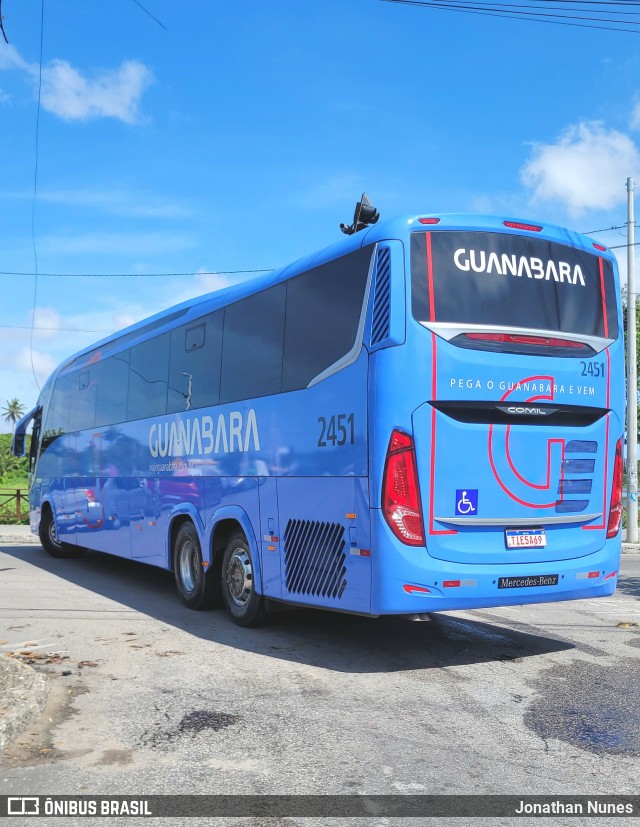 Expresso Guanabara 2451 na cidade de Fortaleza, Ceará, Brasil, por Jonathan Nunes. Número da foto: #12804821.