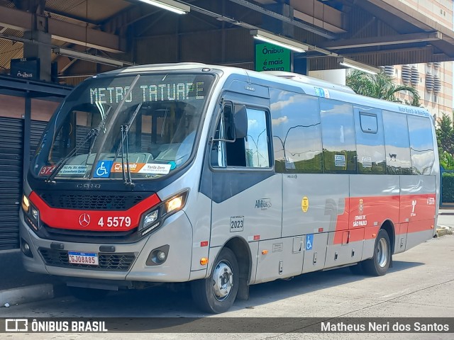 Allibus Transportes 4 5579 na cidade de São Paulo, São Paulo, Brasil, por Matheus Neri dos Santos. Número da foto: #12806769.