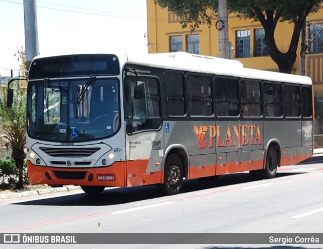 Planeta Fretamento 3153 na cidade de Vitória, Espírito Santo, Brasil, por Sergio Corrêa. Número da foto: #12805929.