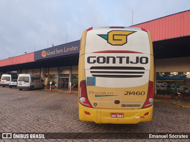 Empresa Gontijo de Transportes 21460 na cidade de Bauru, São Paulo, Brasil, por Emanuel Sócrates. Número da foto: #12806861.