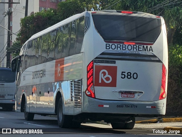 Borborema Imperial Transportes 580 na cidade de Jaboatão dos Guararapes, Pernambuco, Brasil, por Totupe Jorge. Número da foto: #12804536.