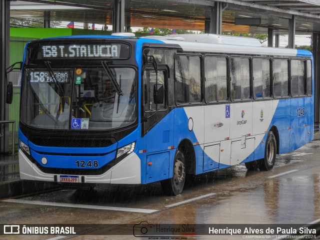 VB Transportes e Turismo 1248 na cidade de Campinas, São Paulo, Brasil, por Henrique Alves de Paula Silva. Número da foto: #12805328.