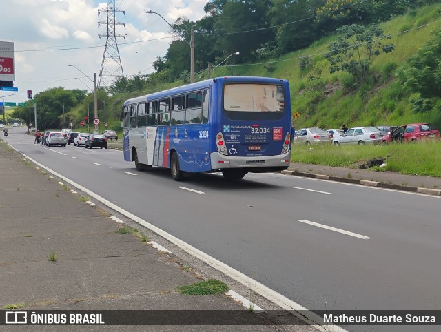 Transportes Capellini 32.034 na cidade de Campinas, São Paulo, Brasil, por Matheus Duarte Souza. Número da foto: #12806169.
