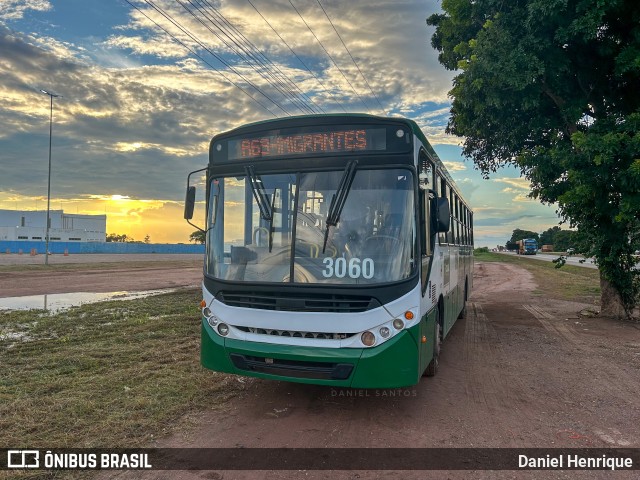 Expresso Caribus Transportes 3060 na cidade de Cuiabá, Mato Grosso, Brasil, por Daniel Henrique. Número da foto: #12805973.