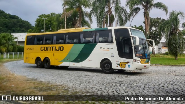 Empresa Gontijo de Transportes 12760 na cidade de Juiz de Fora, Minas Gerais, Brasil, por Pedro Henrique De Almeida. Número da foto: #12805161.