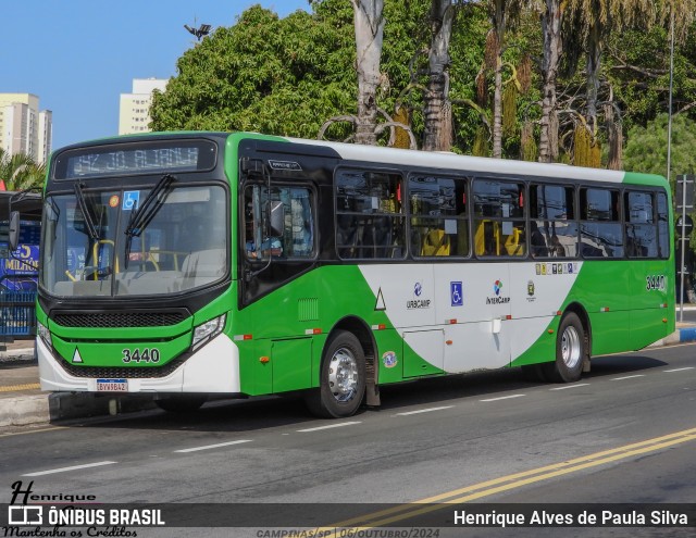 VB Transportes e Turismo 3440 na cidade de Campinas, São Paulo, Brasil, por Henrique Alves de Paula Silva. Número da foto: #12805301.