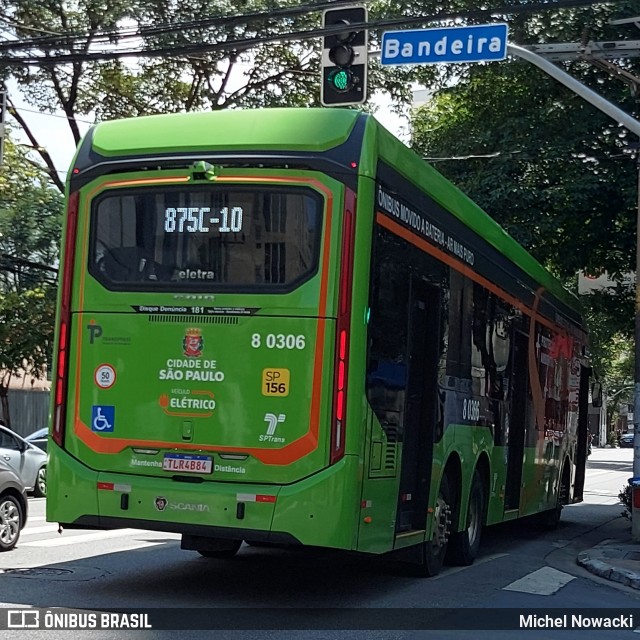 TRANSPPASS - Transporte de Passageiros 8 0306 na cidade de São Paulo, São Paulo, Brasil, por Michel Nowacki. Número da foto: #12806849.