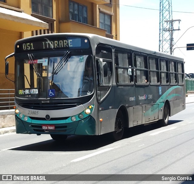 Viação Grande Vitória 23805 na cidade de Vitória, Espírito Santo, Brasil, por Sergio Corrêa. Número da foto: #12804548.