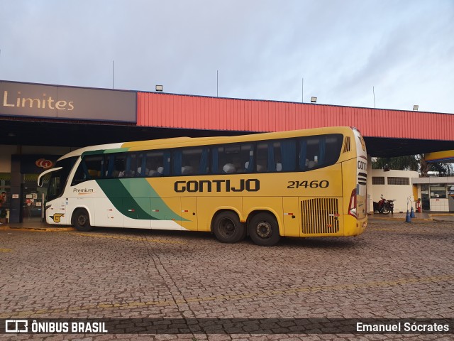Empresa Gontijo de Transportes 21460 na cidade de Bauru, São Paulo, Brasil, por Emanuel Sócrates. Número da foto: #12806865.