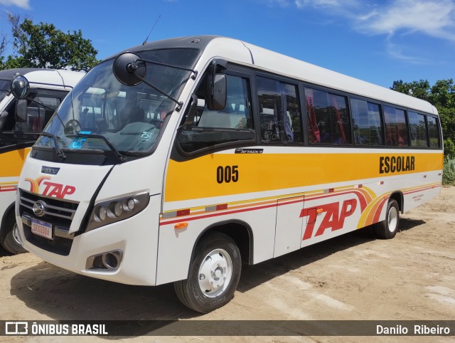 TAP Turismo e Fretamento 005 na cidade de Barra do Piraí, Rio de Janeiro, Brasil, por Danilo  Ribeiro. Número da foto: #12806216.