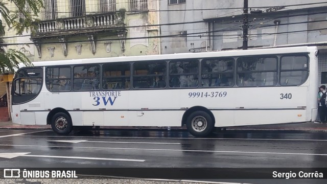 Transporte 3W 340 na cidade de Vitória, Espírito Santo, Brasil, por Sergio Corrêa. Número da foto: #12805930.