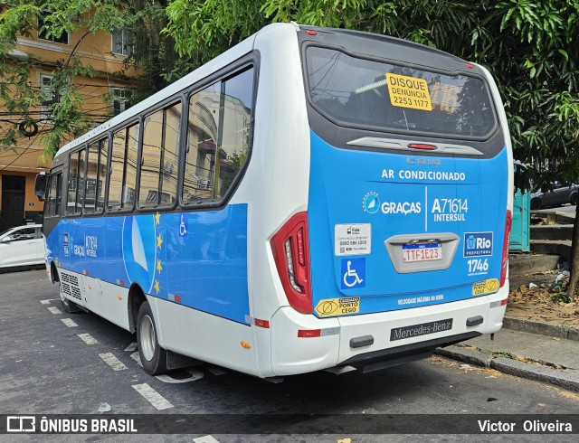 Viação Nossa Senhora das Graças A71614 na cidade de Rio de Janeiro, Rio de Janeiro, Brasil, por Victor  Oliveira. Número da foto: #12806758.