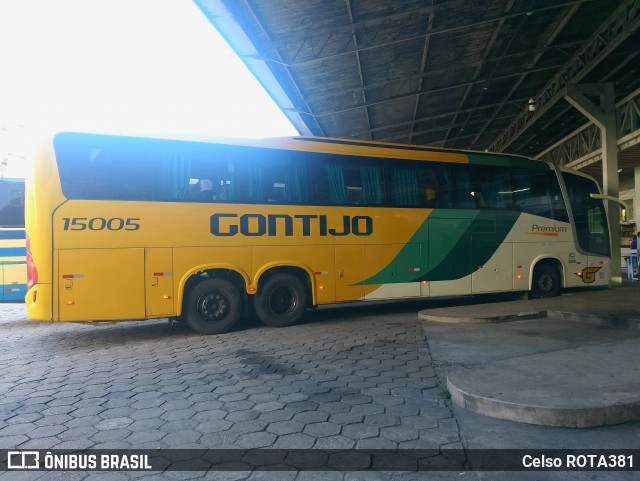 Empresa Gontijo de Transportes 15005 na cidade de Ipatinga, Minas Gerais, Brasil, por Celso ROTA381. Número da foto: #12805781.