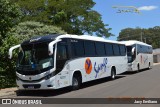 Sango Transportes Turísticos 2101 na cidade de Itirapina, São Paulo, Brasil, por Jacy Emiliano. Número da foto: #:id.