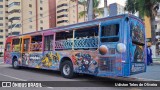 Ônibus Particulares TREM DA ALEGRIA na cidade de Caldas Novas, Goiás, Brasil, por Udiston Teles de Oliveira. Número da foto: #:id.
