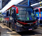 Transportes Única Petrópolis RJ 163.016 na cidade de Duque de Caxias, Rio de Janeiro, Brasil, por Vitor Dasneves. Número da foto: #12807153.