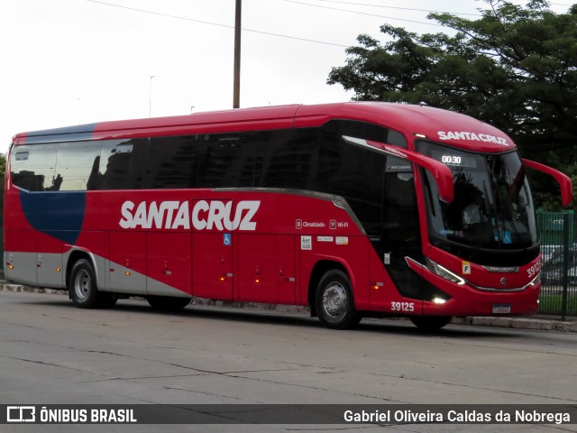 Viação Santa Cruz 39125 na cidade de São Paulo, São Paulo, Brasil, por Gabriel Oliveira Caldas da Nobrega. Número da foto: #12809024.