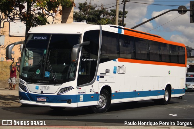 Expresso União 10393 na cidade de Belo Horizonte, Minas Gerais, Brasil, por Paulo Henrique Pereira Borges. Número da foto: #12808744.