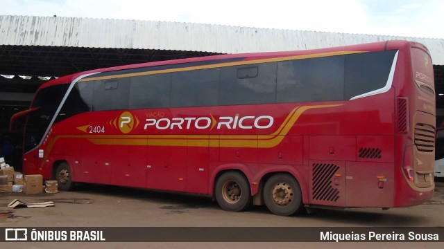Auto Viação Porto Rico 2404 na cidade de Santa Inês, Maranhão, Brasil, por Miqueias Pereira Sousa. Número da foto: #12810064.