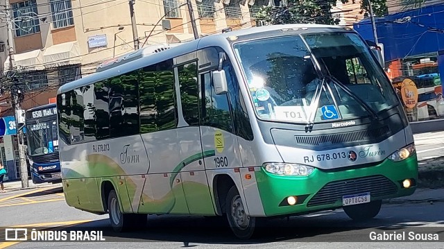 Turin Transportes RJ 678.013 na cidade de Rio de Janeiro, Rio de Janeiro, Brasil, por Gabriel Sousa. Número da foto: #12810161.