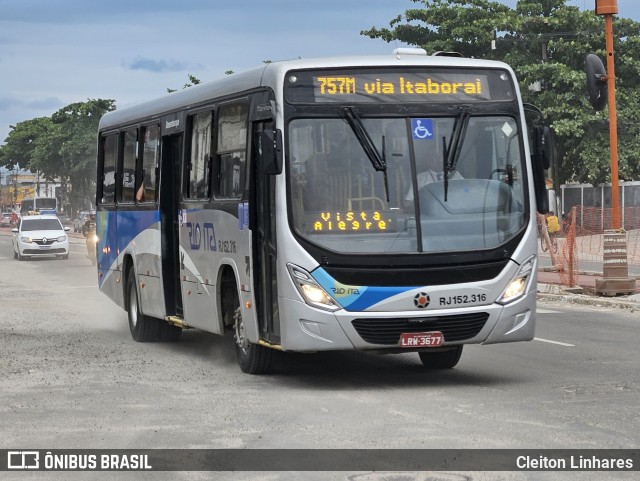 Rio Ita RJ 152.316 na cidade de Itaboraí, Rio de Janeiro, Brasil, por Cleiton Linhares. Número da foto: #12807529.