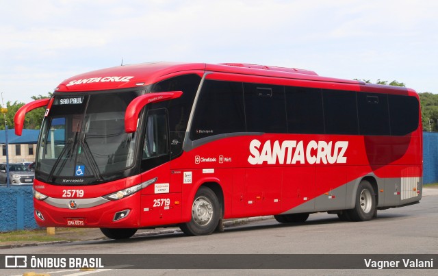 Viação Santa Cruz 25719 na cidade de São Paulo, São Paulo, Brasil, por Vagner Valani. Número da foto: #12808889.