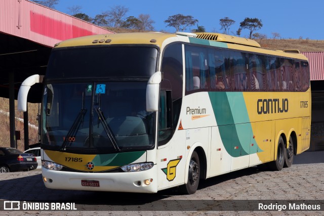 Empresa Gontijo de Transportes 17185 na cidade de João Monlevade, Minas Gerais, Brasil, por Rodrigo Matheus. Número da foto: #12808411.