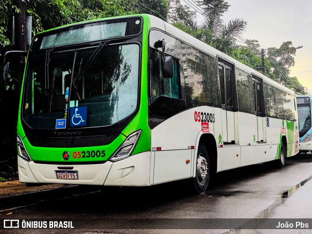 Via Verde Transportes Coletivos 0523005 na cidade de Manaus, Amazonas, Brasil, por João Pbs. Número da foto: #12809586.