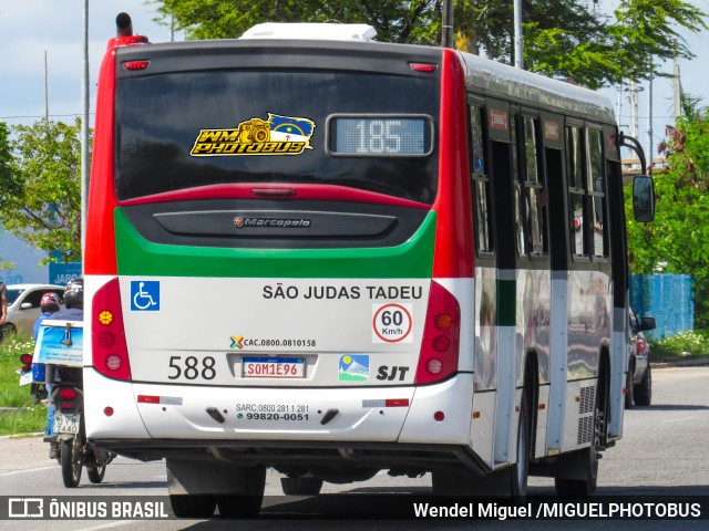 SJT - São Judas Tadeu 588 na cidade de Jaboatão dos Guararapes, Pernambuco, Brasil, por Wendel Miguel /MIGUELPHOTOBUS. Número da foto: #12809054.