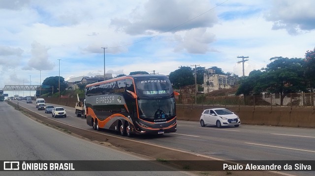 Expressa Turismo 55200 na cidade de Betim, Minas Gerais, Brasil, por Paulo Alexandre da Silva. Número da foto: #12808649.