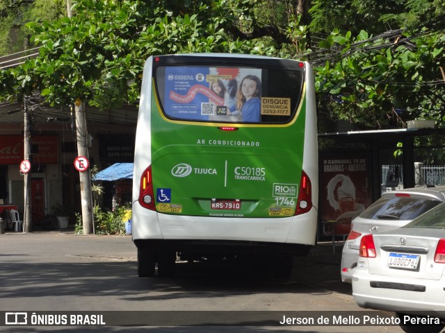 Tijuquinha - Auto Viação Tijuca C50185 na cidade de Rio de Janeiro, Rio de Janeiro, Brasil, por Jerson de Mello Peixoto Pereira. Número da foto: #12807403.