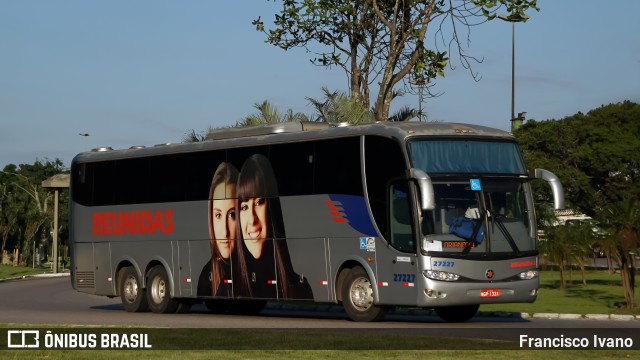 Reunidas Transportes Coletivos 27227 na cidade de Florianópolis, Santa Catarina, Brasil, por Francisco Ivano. Número da foto: #12809831.