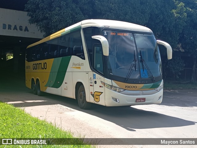 Empresa Gontijo de Transportes 19070 na cidade de Anápolis, Goiás, Brasil, por Maycon Santos. Número da foto: #12809849.