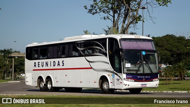 Reunidas Transportes Coletivos 26503 na cidade de Florianópolis, Santa Catarina, Brasil, por Francisco Ivano. Número da foto: #12809884.